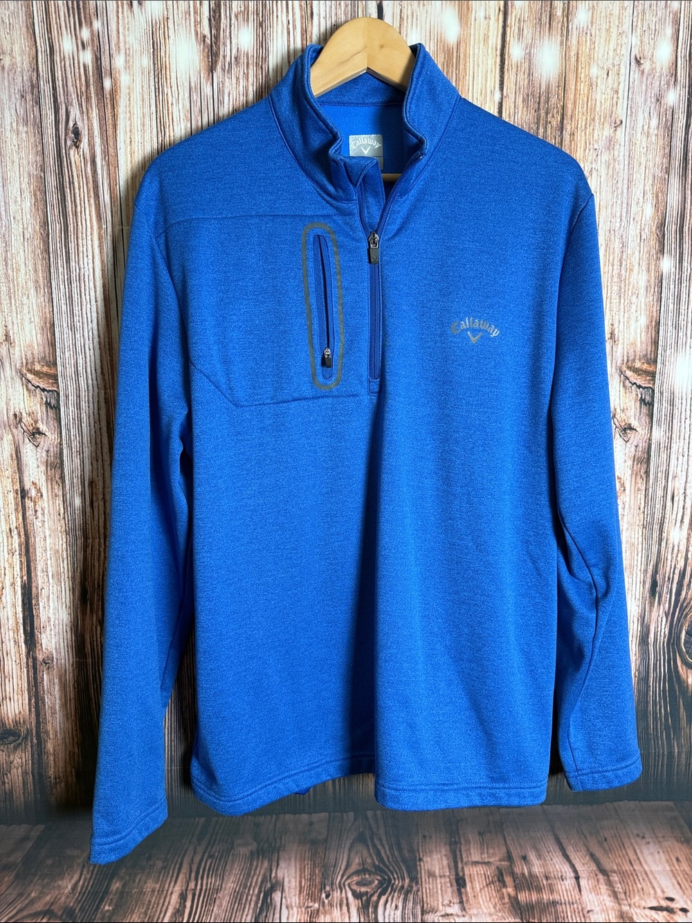 Callaway Golf Quarter Zip Sweatshirt Mens Sz Large